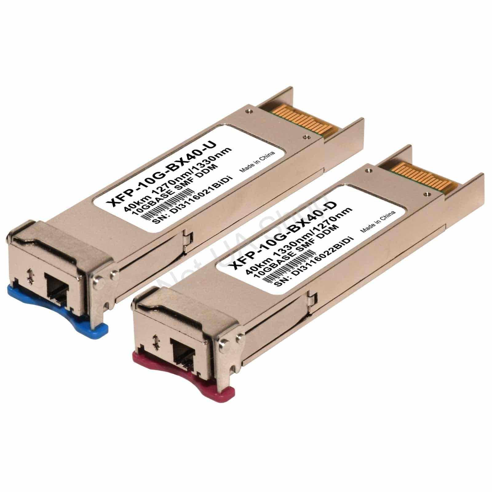 XFP 10G BiDi (WDM) 40km - 1 pair XFP 10G BiDi (WDM) 40km - 1 pair