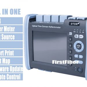 (ALL IN ONE) Fiber Optic OTDR Reflectometer Built in VFL OPM OLS Touch Screen