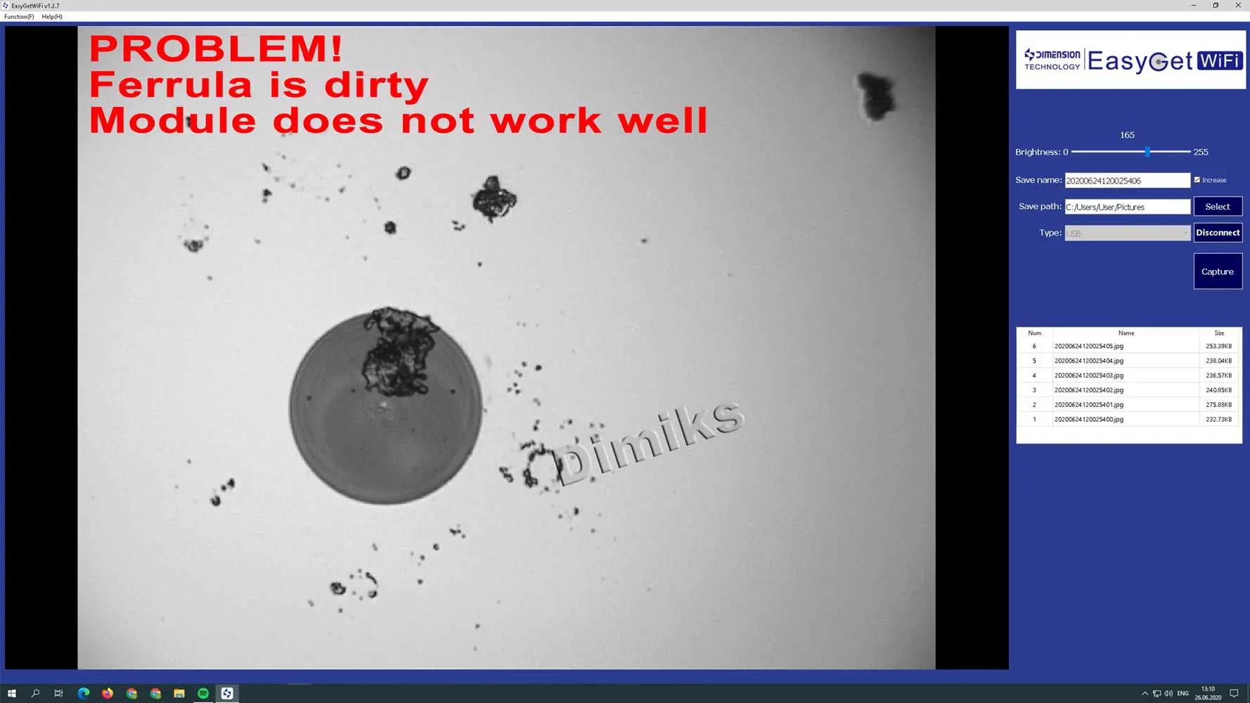 Очищувач оптичних роз'ємів модулів і патчкордів One-Click Endface Cleaner SC, FC, ST (UPC,APC) 2.5mm (800 очищень) - Зображення 2