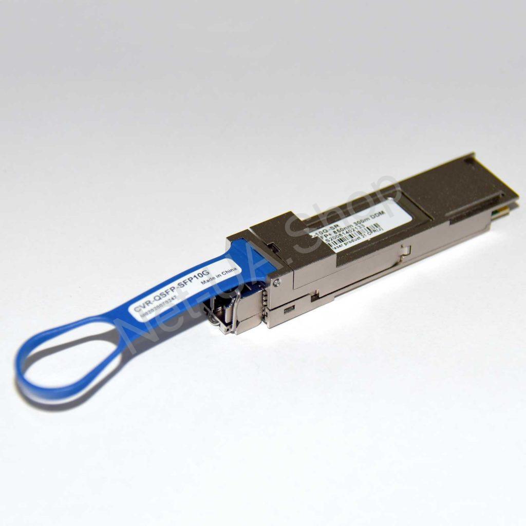 Конвертер 100G => 4x25G, QSFP28 => 4x SFP2 (CVR-QSFP28-SFP28) - Зображення 2