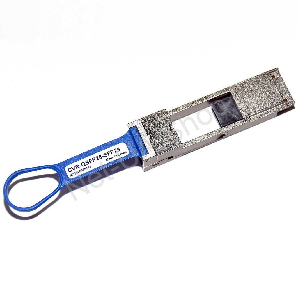 Конвертер 100G => 4x25G, QSFP28 => 4x SFP2 (CVR-QSFP28-SFP28) - Зображення 1