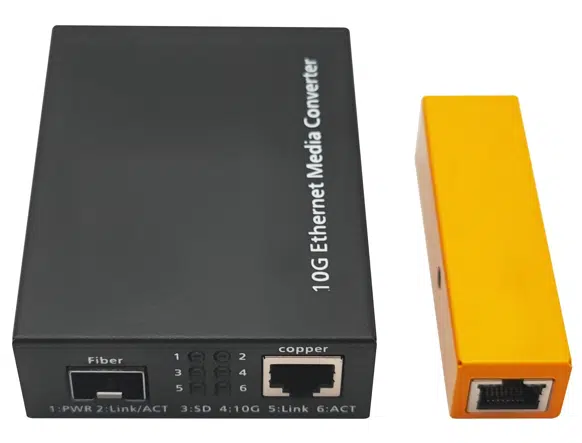 Медіа конвертер мікро (міні) - SFP порт/слот в RJ45 (DS-MC-Micro-Black) "Правильний" - Зображення 6