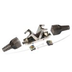 Професійний промисловий конектор (безінструментальний) STP Cat.6A RJ45 (8P8C) Field Module Plug 2 Ends Connection - Зображення 2