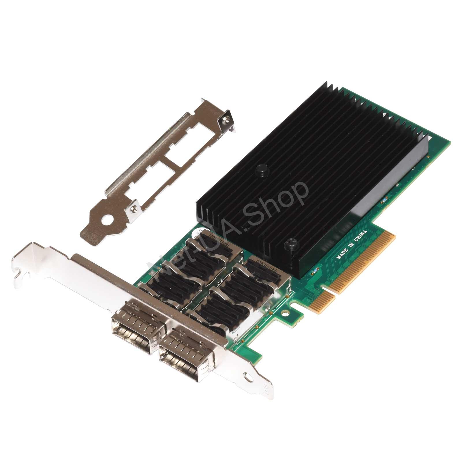 Мережева Карта 10G, 2x SFP+ порта (NIC Mellanox ConnectX®-3 Based) Мережева Карта 10G, 2x SFP+ порта (NIC Mellanox ConnectX®-3 Based)