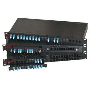 Корпуса (rack 19" 1U) для мультиплексоррів CWDM, CCWDM, DWDM. Це не ОДФ!