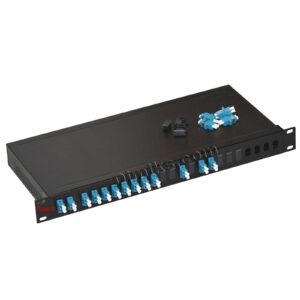 Корпус стандартний - 1 юніт (rack 19" 1U) для мультиплексоррів CWDM, CCWDM, DWDM. Це не ОДФ!