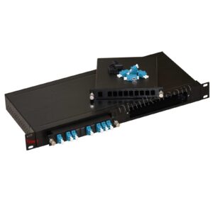 Корпус 2xLGX - 1 юніт (rack 19" 1U) для мультиплексоррів CWDM, CCWDM, DWDM. Це не ОДФ!