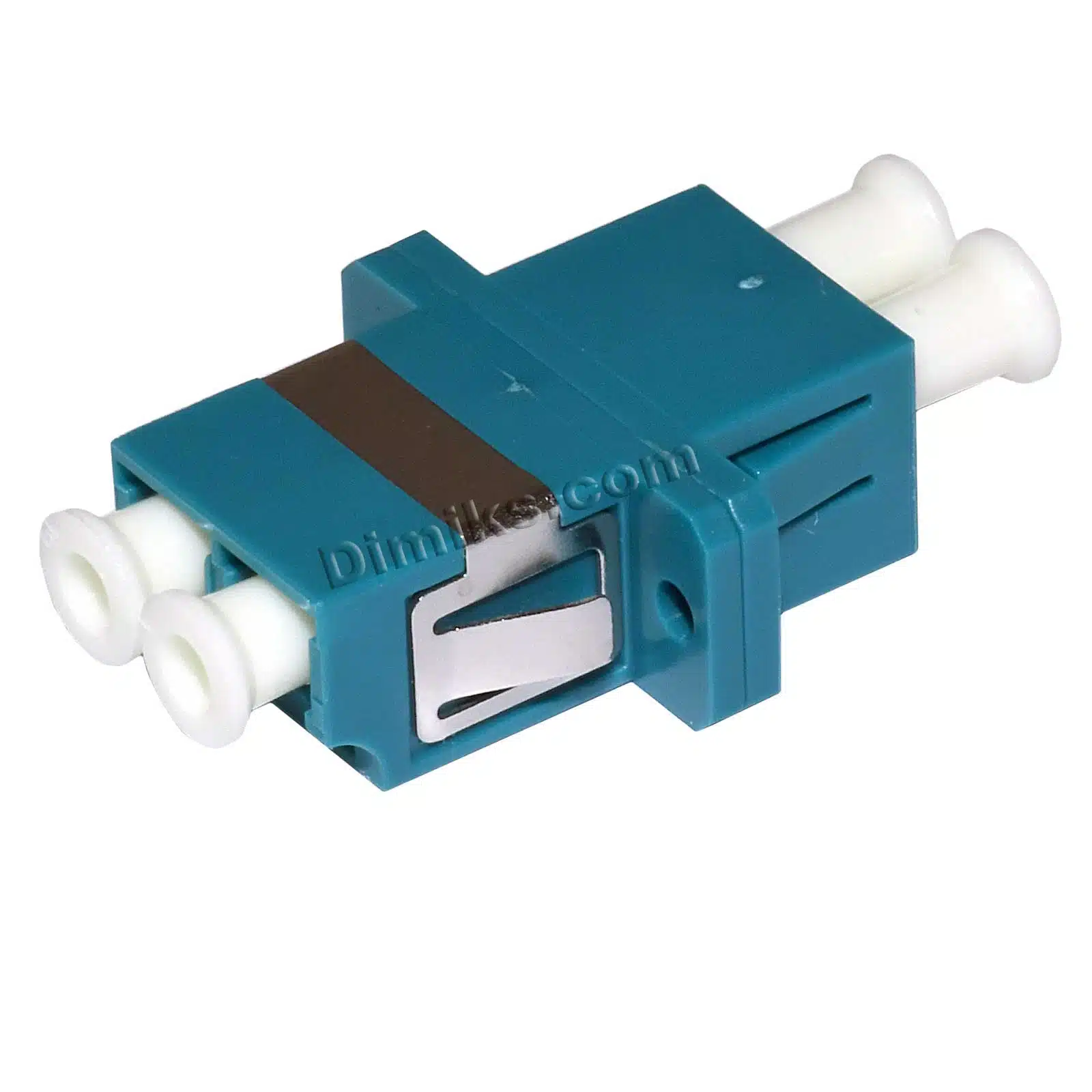 Optical adapters Оптичний адаптер (Каплер, розетка) LC-LC UPC Duplex з вухами - Зображення 1