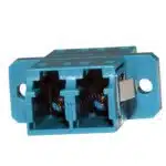 Оптичний адаптер (Каплер, розетка) LC-LC UPC Duplex з вухами - Зображення 3