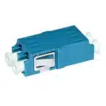 Оптичний адаптер (Каплер, розетка) LC-LC UPC Duplex без вух