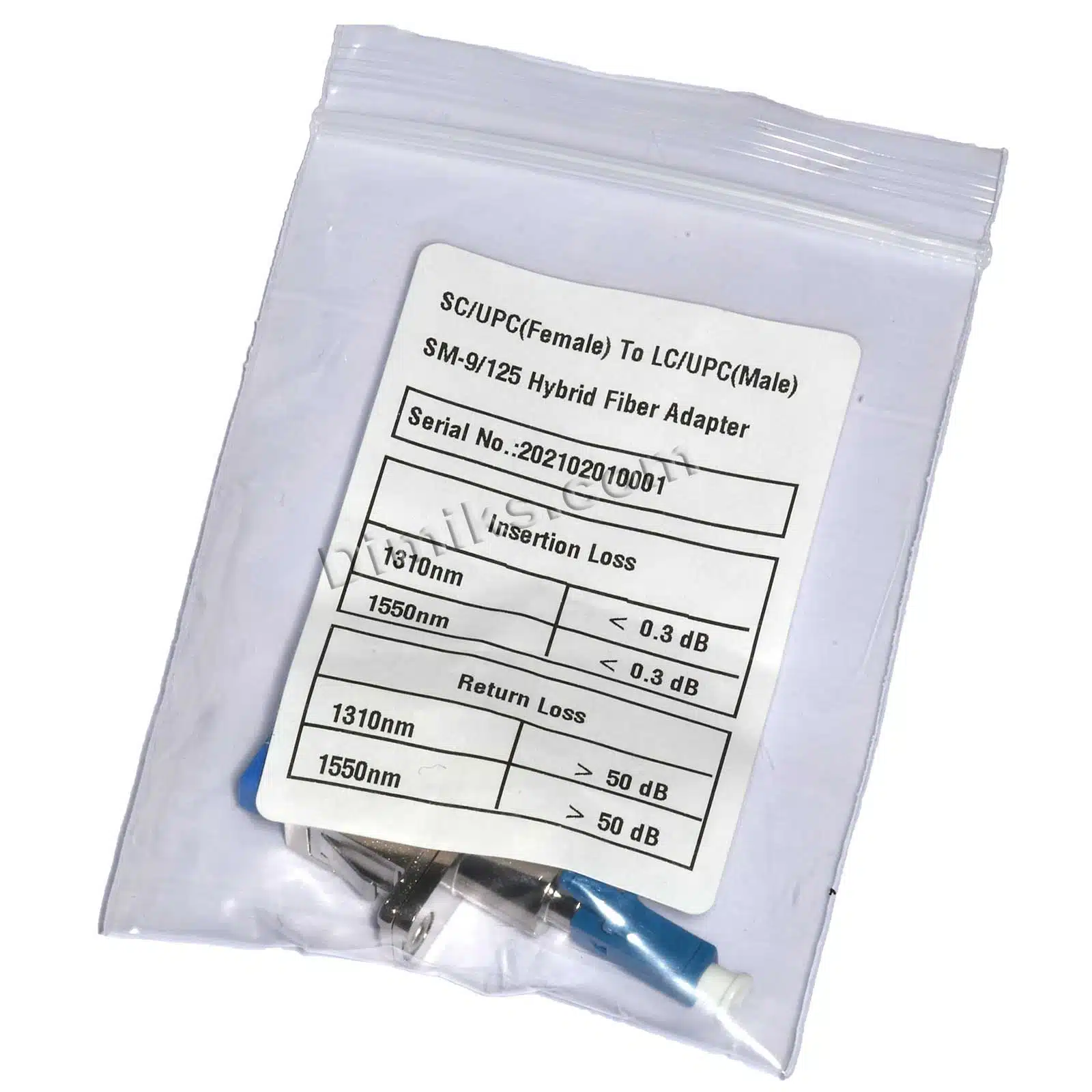 Оптичний адаптер: SC-LC, SC/LC (SC мама - LC тато, SC female - LC male) - Зображення 3
