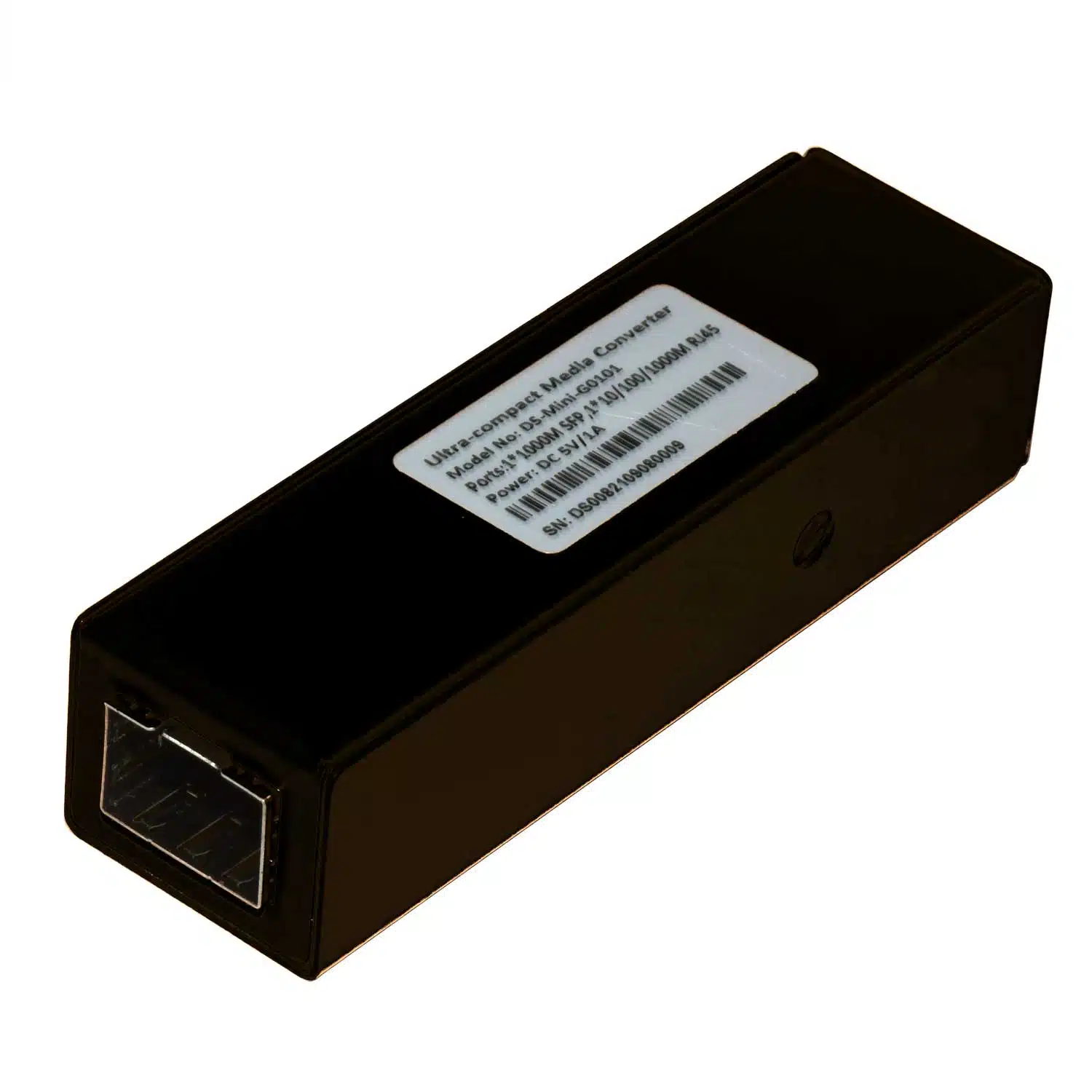 Медіа конвертер мікро (міні) - SFP порт/слот в RJ45 (DS-MC-Micro-Black) "Правильний" - Зображення 3