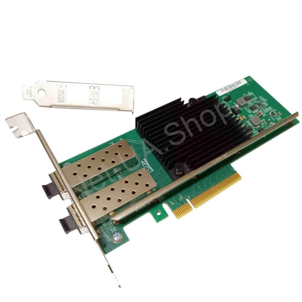 10G/1G Оптична мережева карта 2x SFP+ (Intel X710 BM2-DA2) - Зображення 1