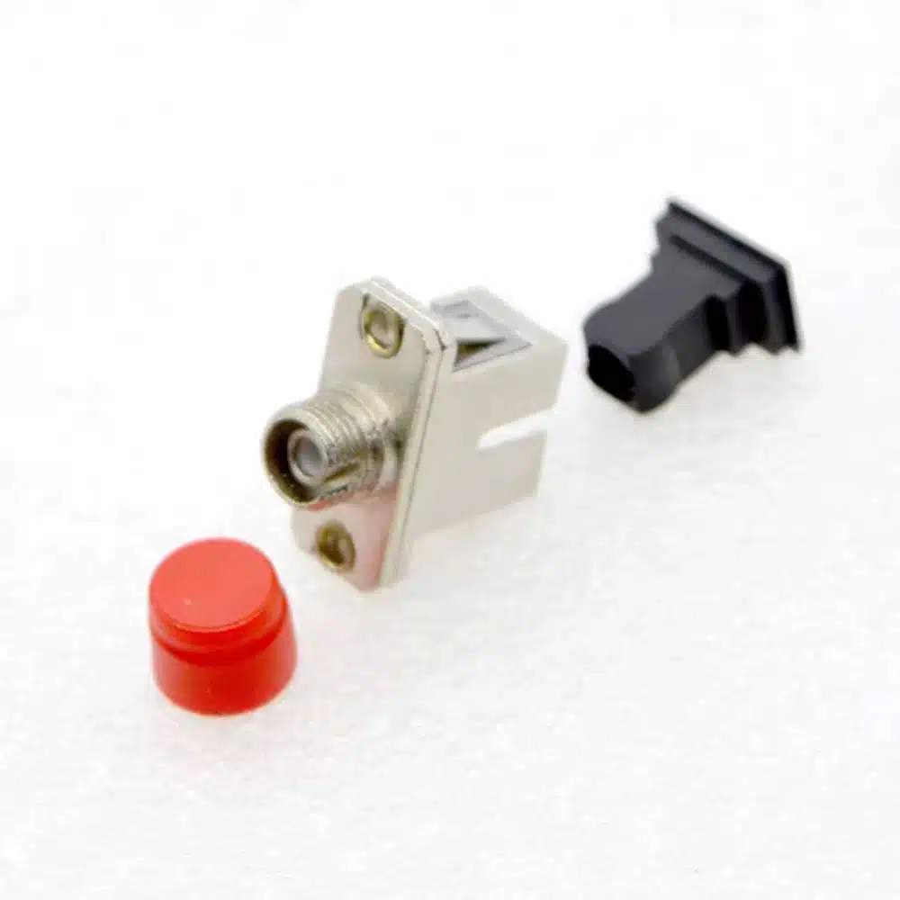 Оптичний адаптер: SC-FC, SC/FC (SC мама - FC мама, SC female - FC female) - Зображення 1