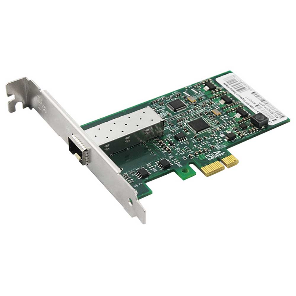 100m-nic-intel-82574-01  100M (100FX) Оптична мережева карта 1x SFP (Intel 82574) - Зображення 1