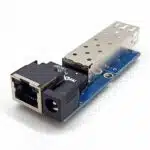 Медіа конвертер міні PCBA (без корпусу, 18 гр.) - SFP порт/слот в RJ45 - Зображення 2