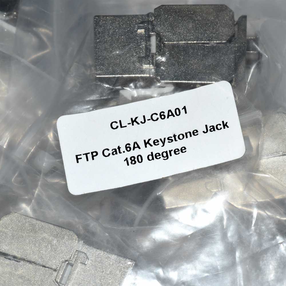 FTP-Cat_6a-keystone-jack-03 Модуль Cat.6A Keystone RJ-45 металевий (безінструментальний) - Зображення 3